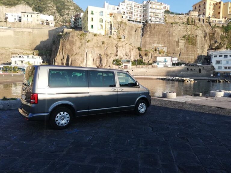 From Rome: Private Transfer By Car and Boat to Capri