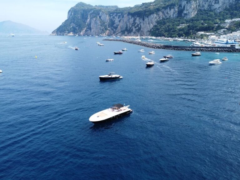 From Sorrento: Capri Half Day Yacht Tour