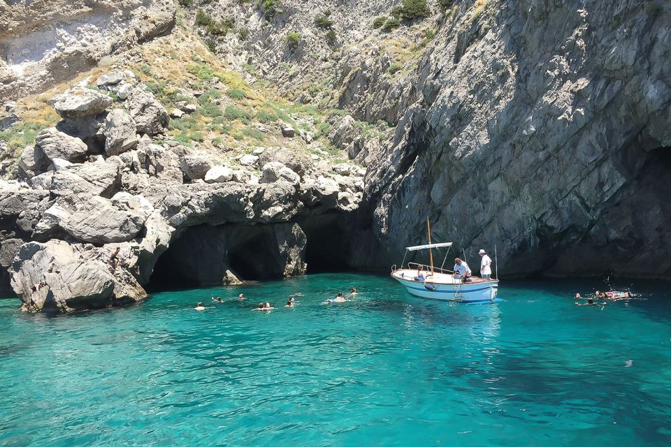 From Sorrento to Capri and Positano: Private Boat Tour - Tour Details