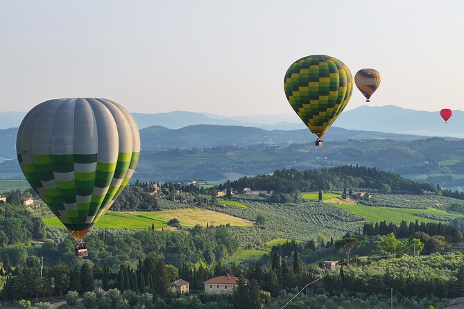 Hot Air Balloon Ride in the Chianti Valley Tuscany