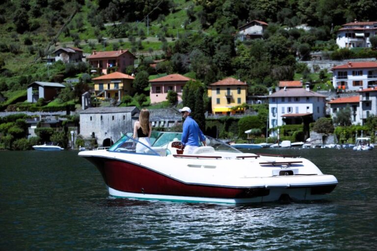 Lake Como: 3-Hour Luxury Speedboat Private Tour