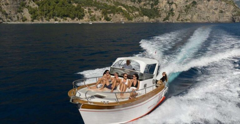 Positano: Amalfi Coast Boat Tour With Fishing Village Visit