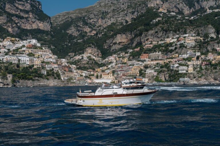 Positano: Amalfi Coast & Emerald Grotto Private Boat Tour