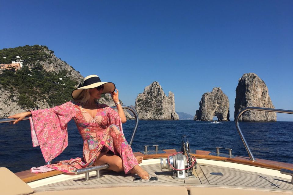 Private Capri Boat Tour From Sorrento - Tour Details