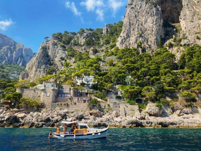 Private Capri Excursion by Boat From Sorrento