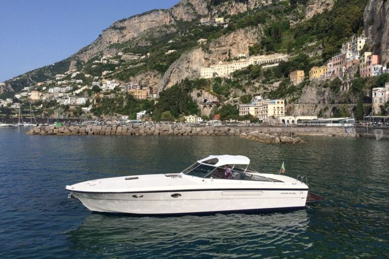 Private Full-Day Boat Excursion on the Amalfi Coast