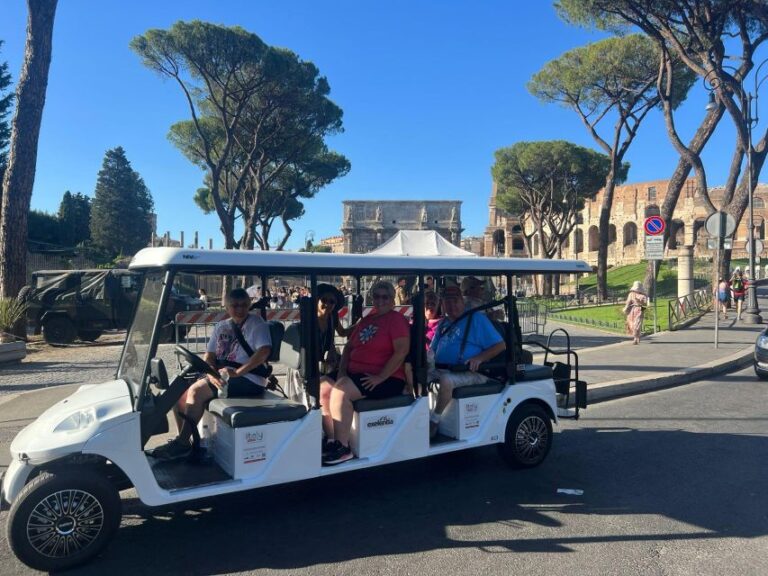 Private Golf-Cart Tour in Rome