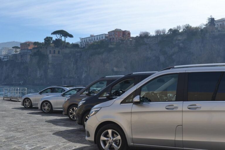 Private Transfer From Rome Airport/Train Station to Sorrento