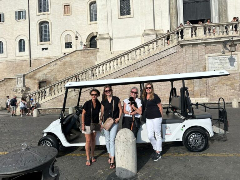 Rome: Hidden Gems and Catacombs Tour by Golf Cart