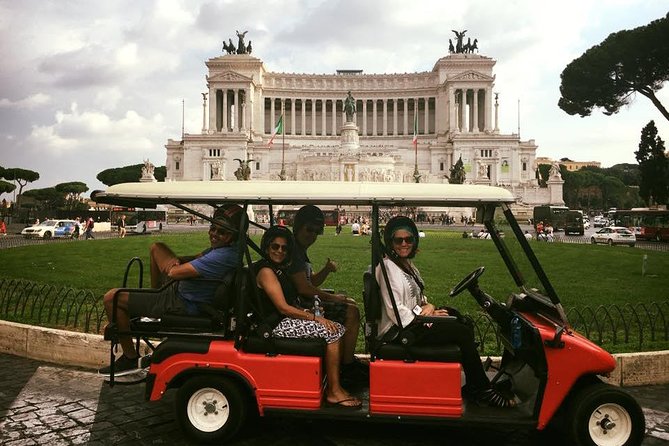 Rome Must See Golf Cart Tour: Pantheon Navona & Trevi Fountain