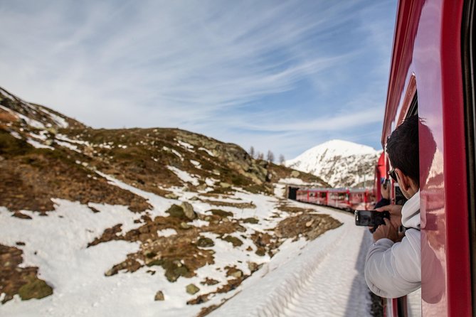 Swiss Alps Bernina Red Train and St.Moritz Tour From Milan - Tour Highlights