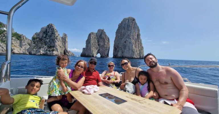 Tour Capri: Discover the Island of VIPs by Boat