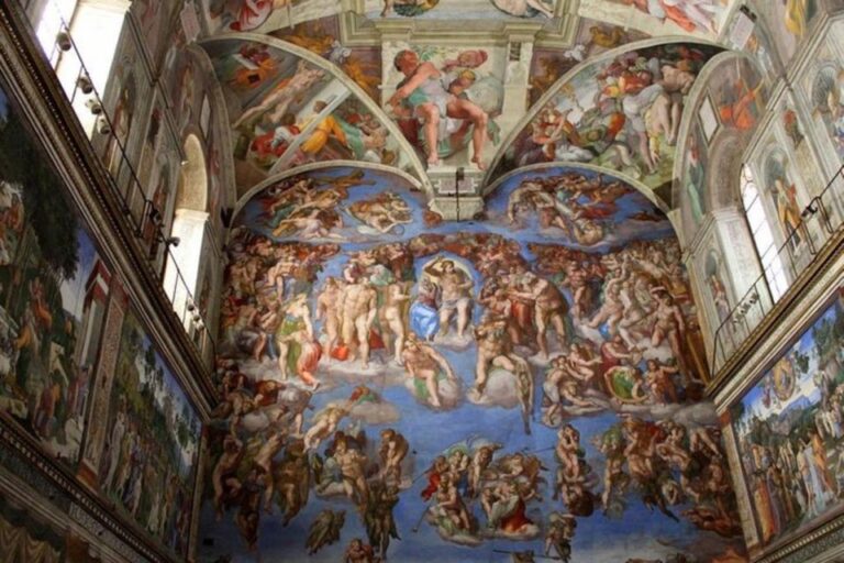 Vatican Museum, Mask Cabinet and Sistine Chapel Private Tour
