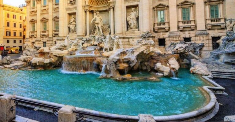 Walking Tour 3 Hours in Rome With Private Guide and Vehicle