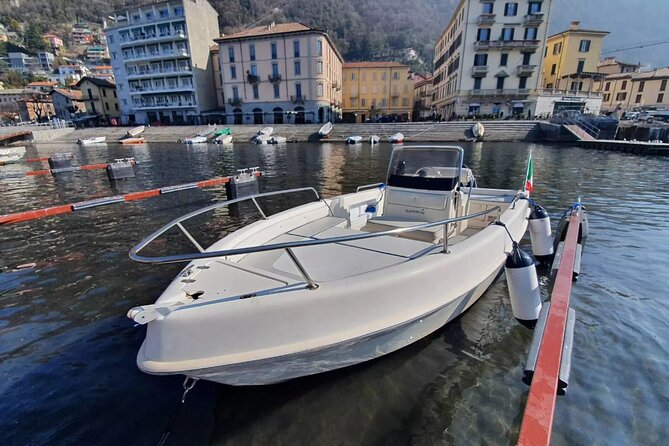 1 Hour Boat Rental Without License 40hp Engine on Lake Como - Additional Information and Policies