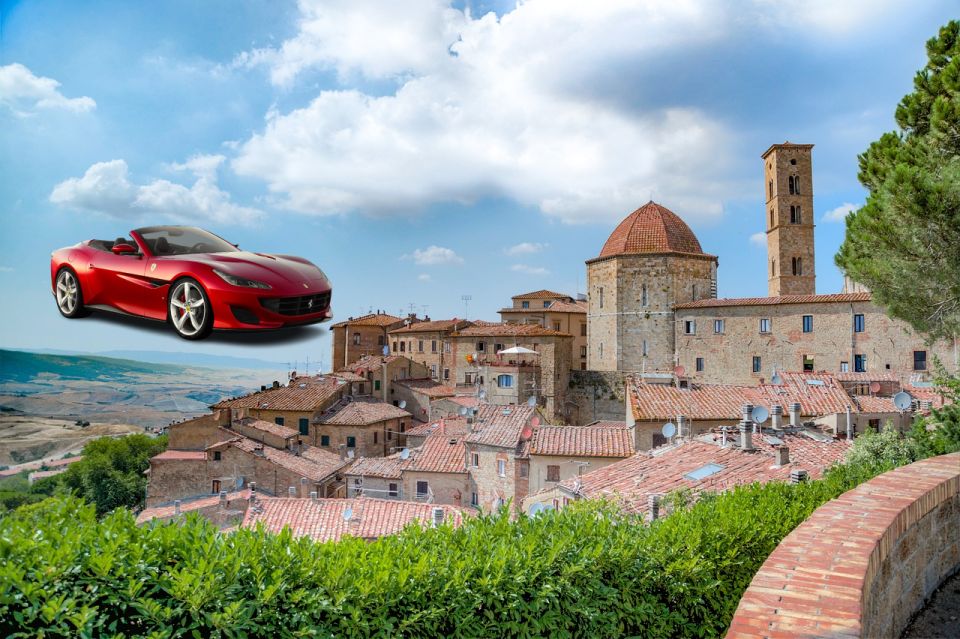 Bolgheri / Volterra / Florence-Tour in Ferrari - Pricing and Duration