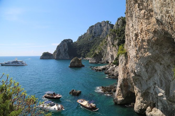 Capri Island Boat Tour From Rome by Train - Inclusions and Amenities