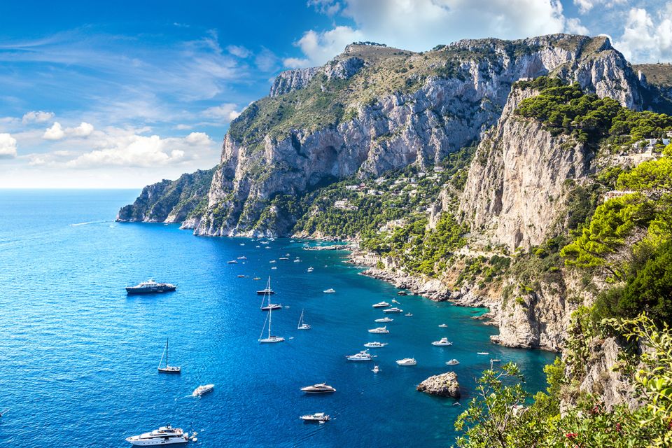 From Capri: Capri and Positano Full-Day Private Boat Trip - Languages and Cancellation Policy