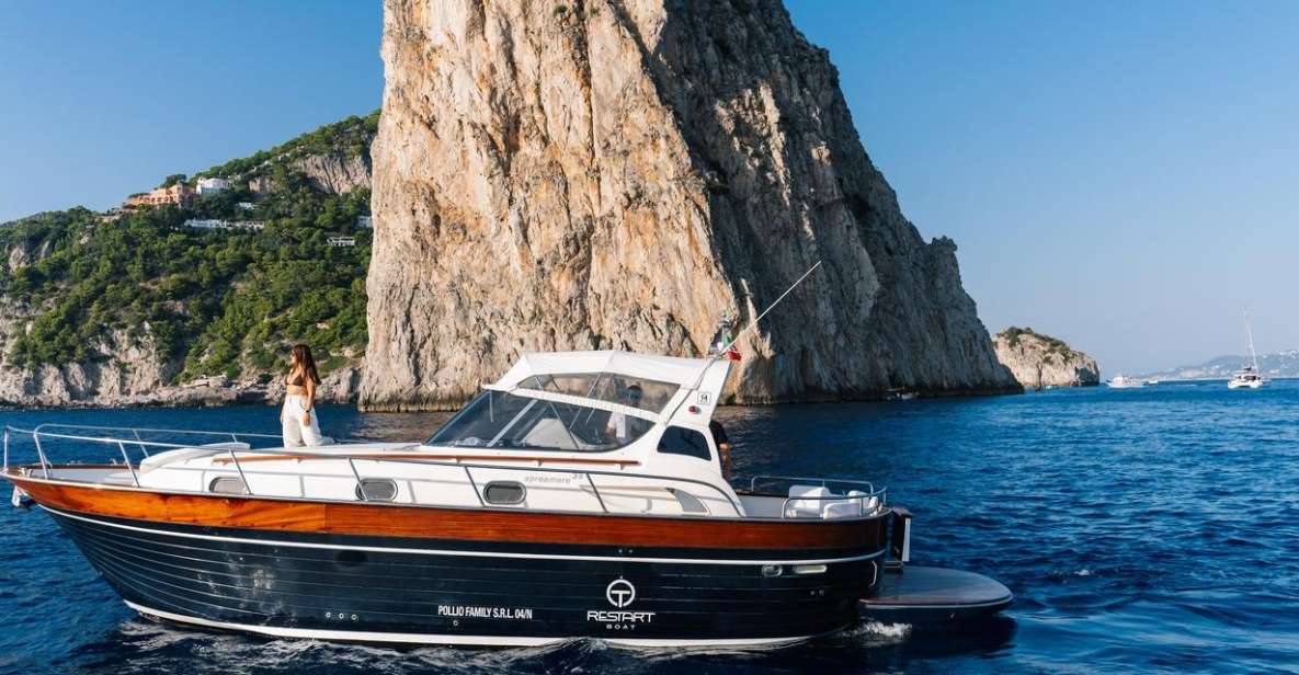 From Sorrento: Capri Private Boat Tour - Booking Details