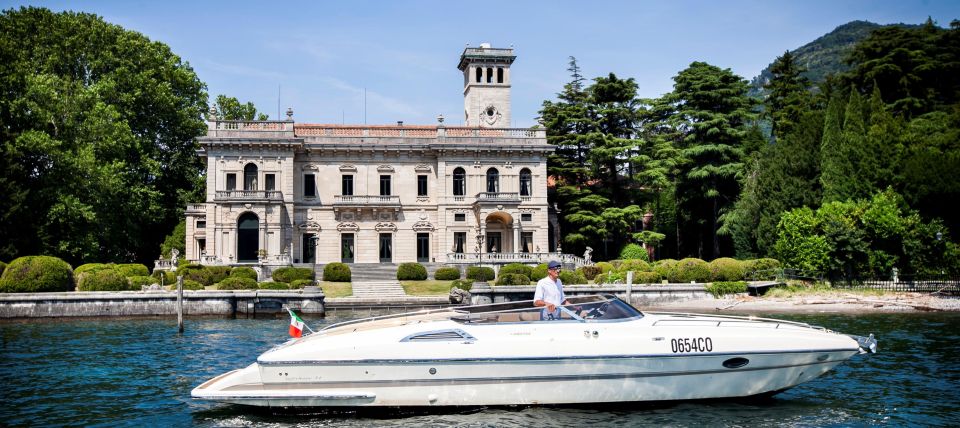Full Day Grand Tour, on a Speedboat at Lake Como - Booking Information