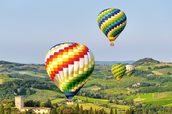 Hot Air Balloon Ride in the Chianti Valley Tuscany - Inclusions