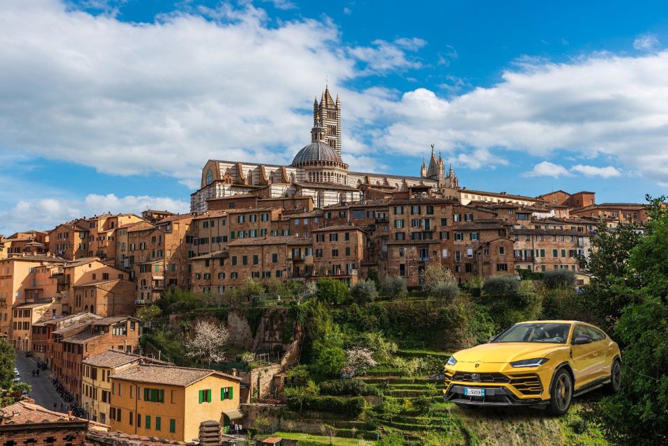 Lamborghini Tour: Siena and San Gimignano Tour From Florence - Tour Details