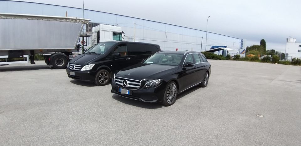 Malpensa Airport (MXP): Round Trip Transfer to Trieste Port - Vehicle Features