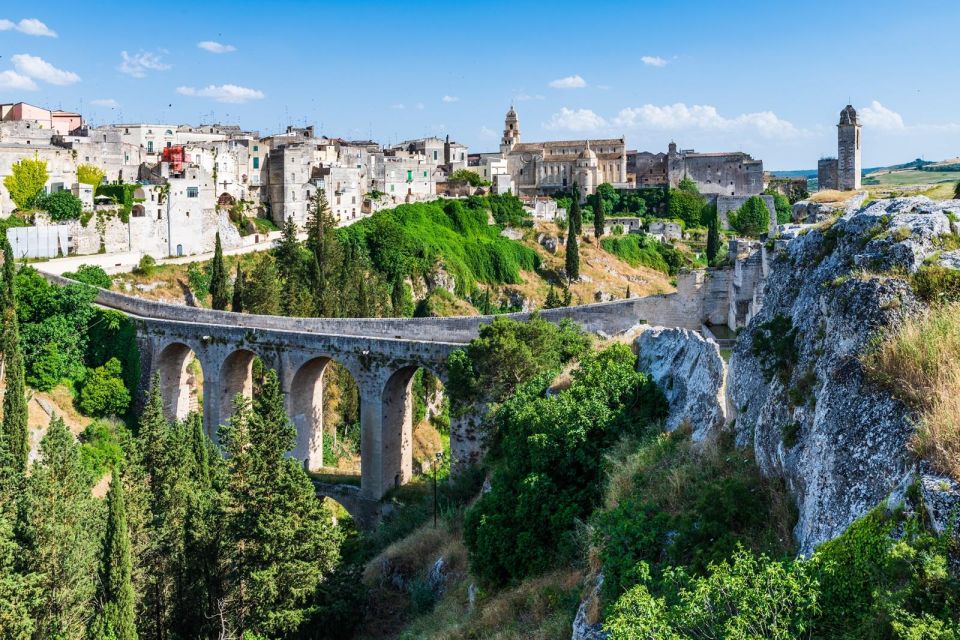 One-Day From Matera to Bari, Gravina, Castel Del Monte Trani - Itinerary Highlights