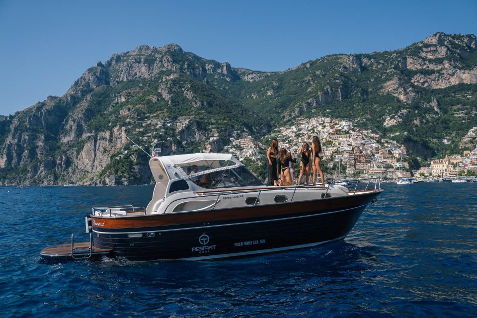 Positano: Boat Tour of Capri With Drinks and Snacks - Tour Description