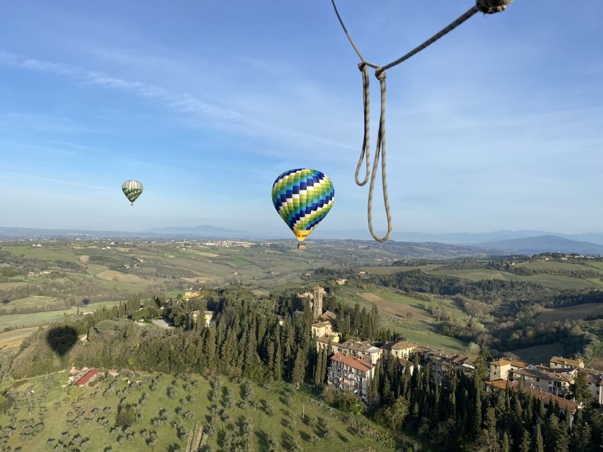 Private Hot Air Balloon, Pienza, Montalcino, Val Dorcia - Description