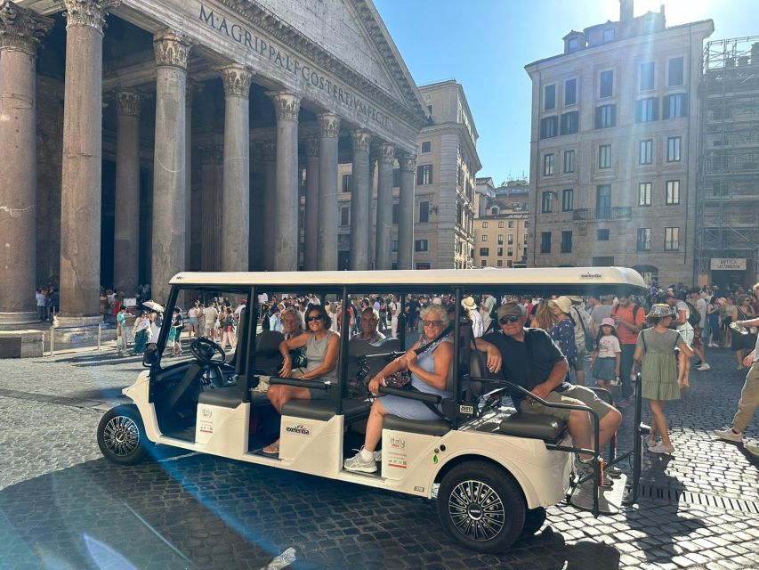 Rome: Hidden Gems and Catacombs Tour by Golf Cart - Cancellation and Flexibility