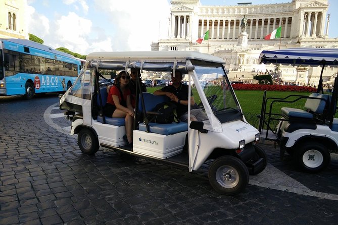 Rome Must See Golf Cart Tour: Pantheon Navona & Trevi Fountain - Highlights of the Tour Route