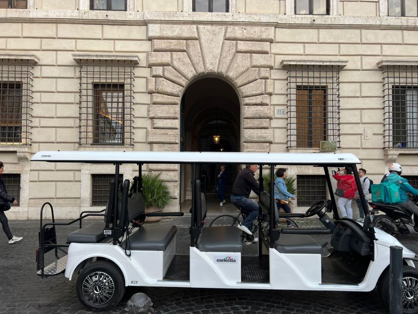 Rome: Private City Highlights Golf Cart Tour - Pricing and Duration