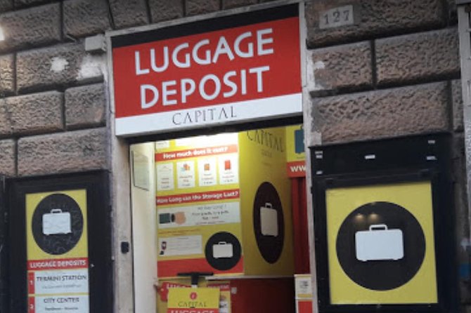 Rome Termini Station Luggage Storage - Customer Reviews