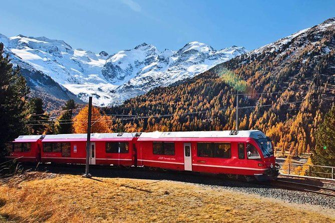 Swiss Alps Bernina Express Rail Tour From Milan With Hotel Pick up - Booking and Cancellation Policy