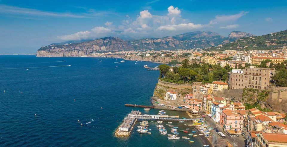 Van Transfer From Sorrento/Amalfi/Positano to Rome+ Stop - Booking Information