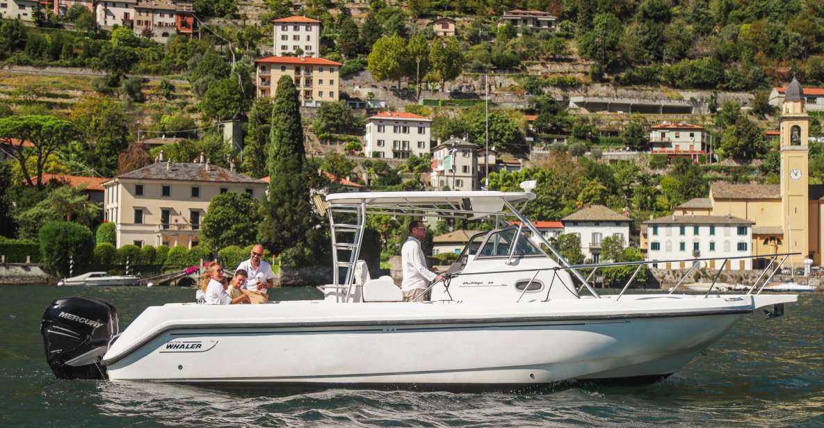4 Hours Private Boat Tour on Lake of Como - Booking Information