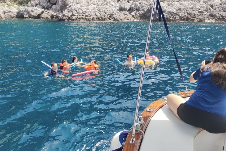Amalfi Coast: Boat Adventure – Caves, Beaches, Positano - Full Description