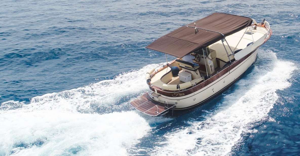 Capri Private Boat Excursion From Sorrento-Capri-Positano - Itinerary Overview