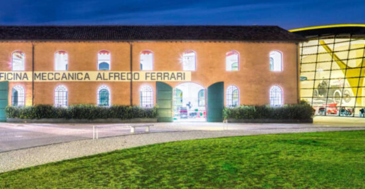 Ferrari Museums (Modena and Maranello) Private Tour - Accessibility Information