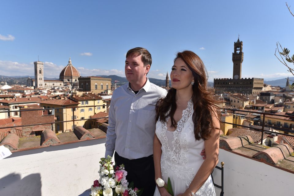 Florence: Symbolic Wedding and Vows Renewal Package - Booking Information