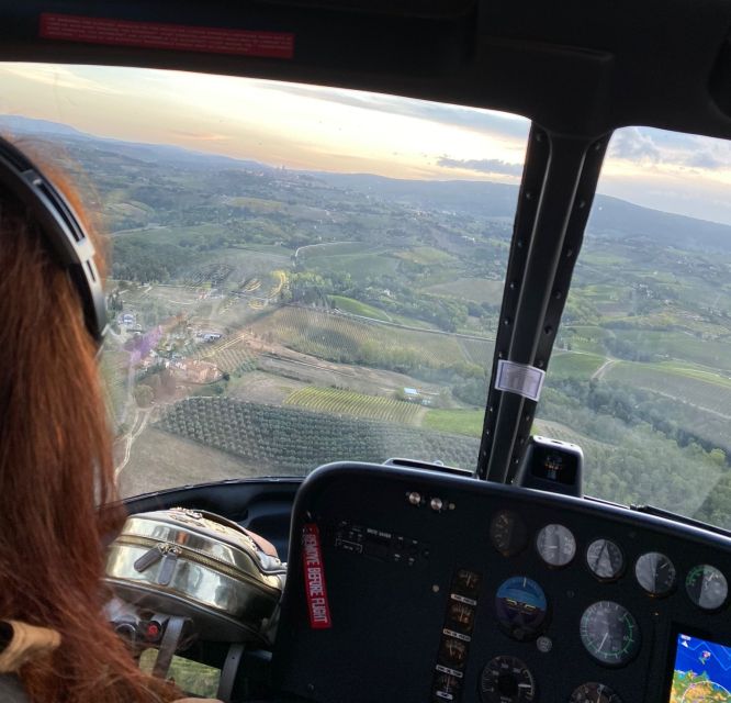 Florence: Up Into The Tuscan Sky Helicopter Tour - Itinerary