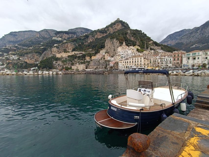 From Amalfi Coast to Positano - Sailing Past Coastal Towns