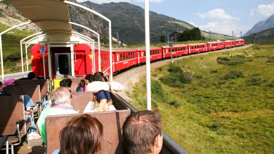 From Lake Como: Bernina Red Train Tour to St. Moritz - Booking Information