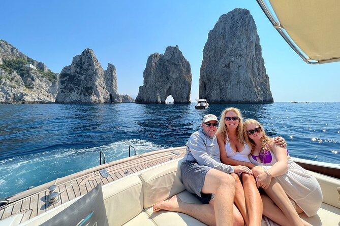 Full Day Private Boat Tour to Capri From Sorrento Coast - Boat Amenities