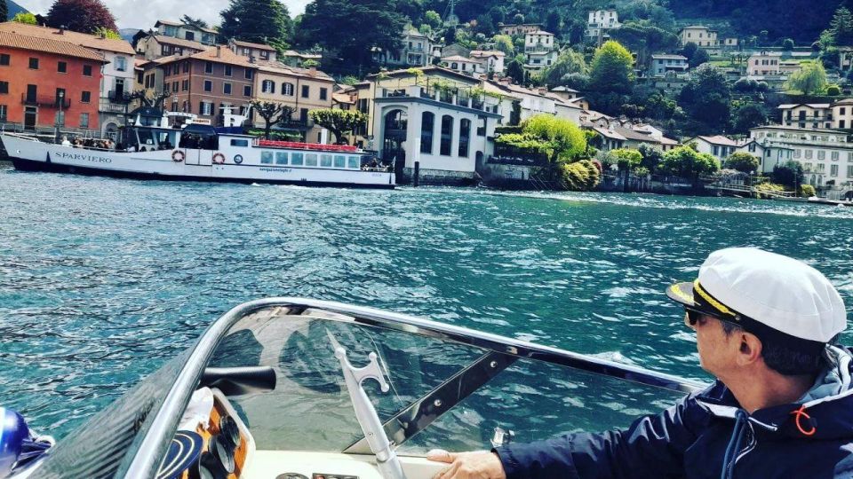 Lake Como 4 Hours Private Boat Tour Groups of 1 to 7 People - Tour Inclusions