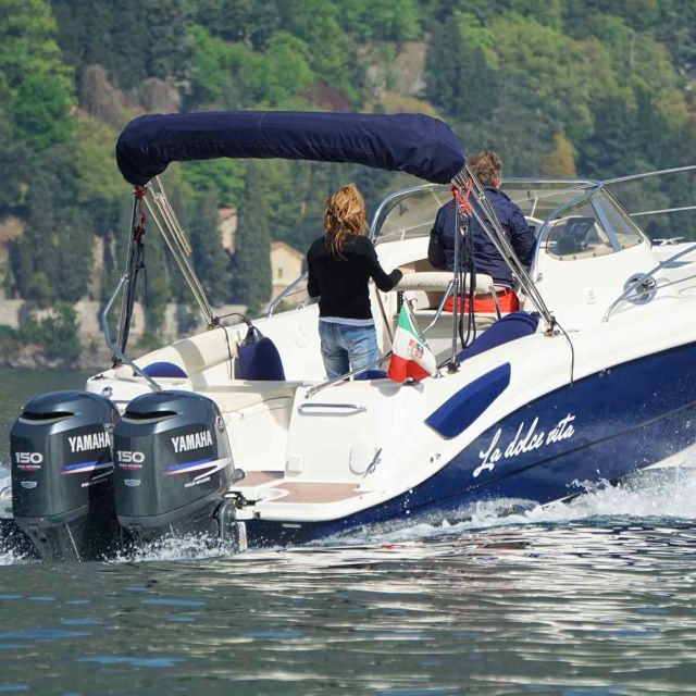 Lake Como: Varenna Private Tour 4 Hours Eolo Boat - Boat Information