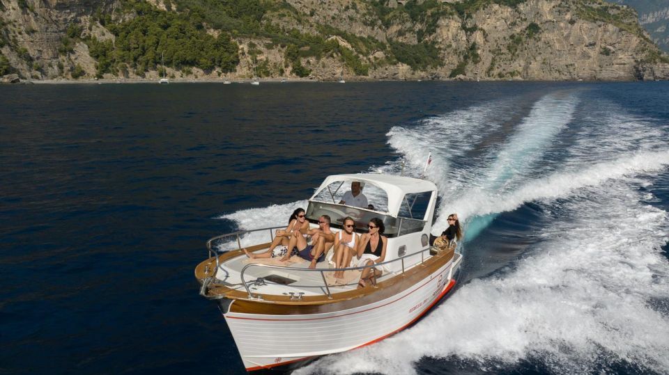 Positano: Amalfi Coast & Emerald Grotto Private Boat Tour - Full Description