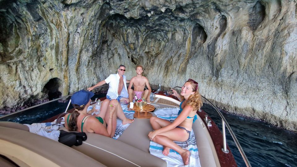 Capri & Positano Private Comfort Boat Tour - Full Description