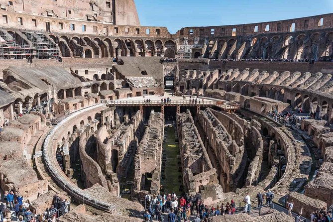 Colosseum Underground Tour With Arena Floor & Ancient Rome: VIP Experience - Arena Floor Experience Information